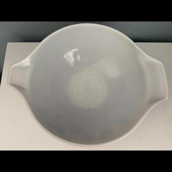 PYREX 444 Early American Cinderella Nesting Mixing Bowl 4 Qt Brown Gold Vintage - Picture 5 of 15